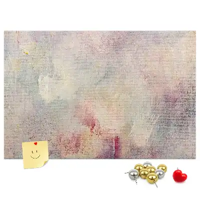 Kurk prikbord Geschilderde abstractie