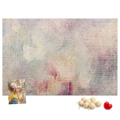 Kurk prikbord Geschilderde abstractie