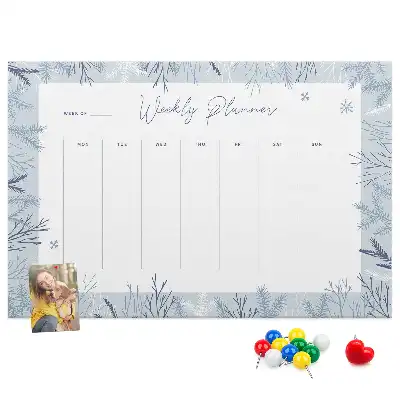 Kurk prikbord Winterse weekplanner