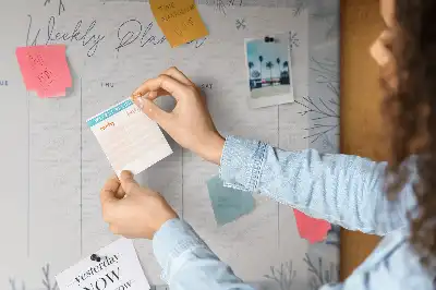 Kurk prikbord Winterse weekplanner