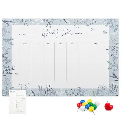 Kurk prikbord Winterse weekplanner