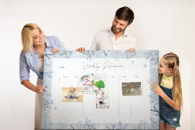 Kurk prikbord Winterse weekplanner