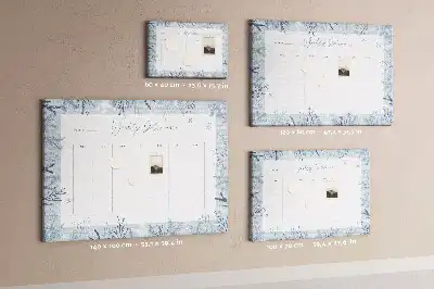 Kurk prikbord Winterse weekplanner