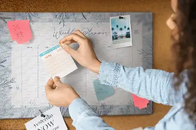 Kurk prikbord Winterse weekplanner