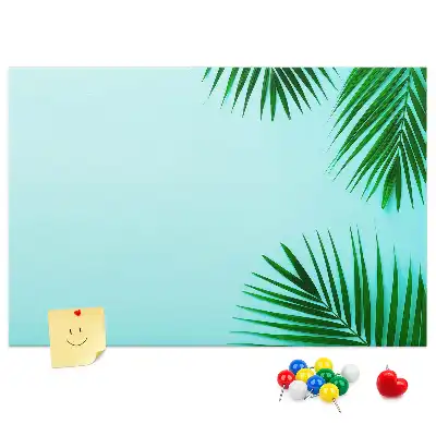 Memobord van kurk Lijst van palmen