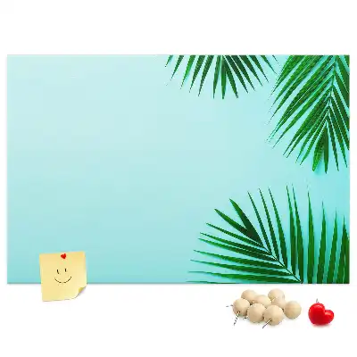 Memobord van kurk Lijst van palmen