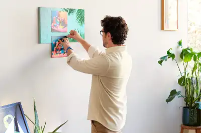 Memobord van kurk Lijst van palmen