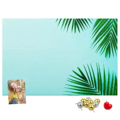 Memobord van kurk Lijst van palmen