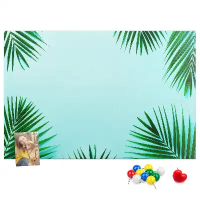 Kurk prikbord Regenwoud wandbotanica