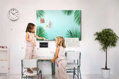 Kurk prikbord Regenwoud wandbotanica
