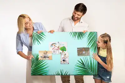 Kurk prikbord Regenwoud wandbotanica