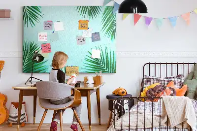 Kurk prikbord Regenwoud wandbotanica