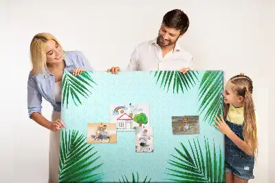 Kurk prikbord Regenwoud wandbotanica