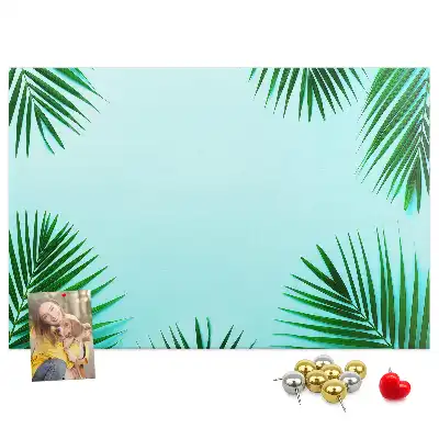 Kurk prikbord Regenwoud wandbotanica
