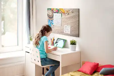 Kurk prikbord Exotische zomer