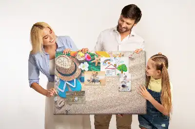 Kurk prikbord Exotische zomer