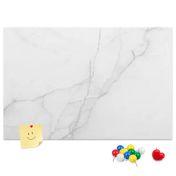 Memobord van kurk Edel decoratief marmer