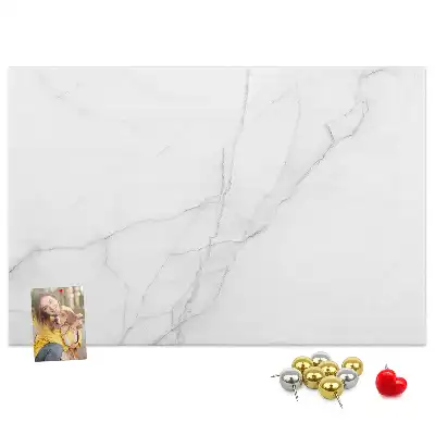 Memobord van kurk Edel decoratief marmer