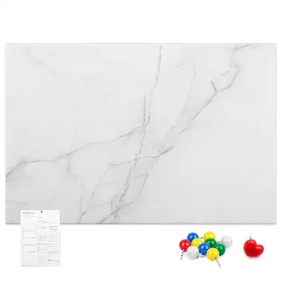 Memobord van kurk Edel decoratief marmer