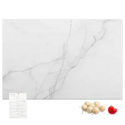 Memobord van kurk Edel decoratief marmer