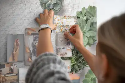 Kurk prikbord Decoratieve planten