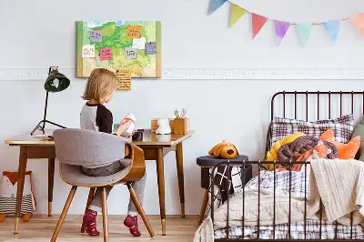 Kurk prikbord Fysieke kaart van Polen