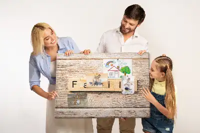Kurk prikbord Familiaal decoratief motief