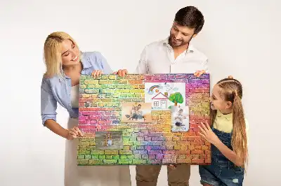 Kurk prikbord Geschilderde muur