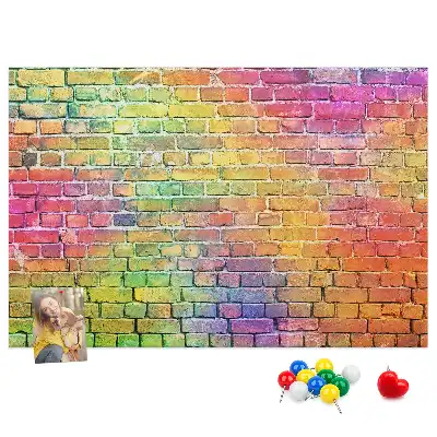 Kurk prikbord Geschilderde muur