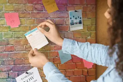 Kurk prikbord Geschilderde muur
