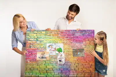 Kurk prikbord Geschilderde muur