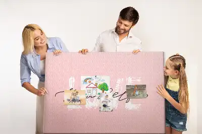 Memobord van kurk Slogan zelfliefde