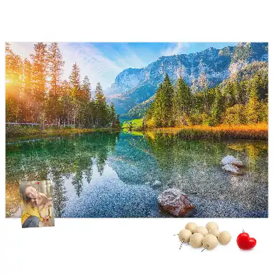 Kurk prikbord Rivier bergen landschap