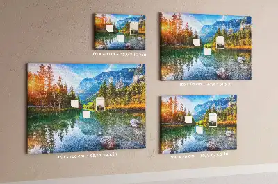 Kurk prikbord Rivier bergen landschap