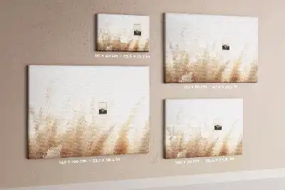 Memobord van kurk Graan abstractie
