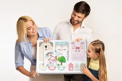 Memobord van kurk Gelukkige dieren