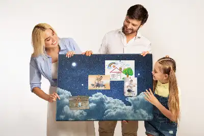 Memobord van kurk Nachtelijke hemel