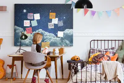 Memobord van kurk Nachtelijke hemel