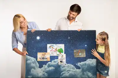 Memobord van kurk Nachtelijke hemel