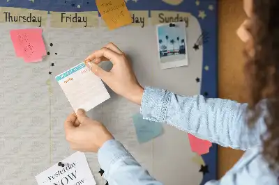 Kurk prikbord Kosmische weekplanner