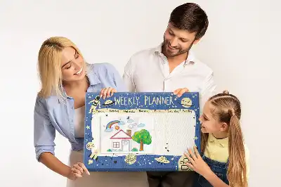 Kurk prikbord Kosmische weekplanner