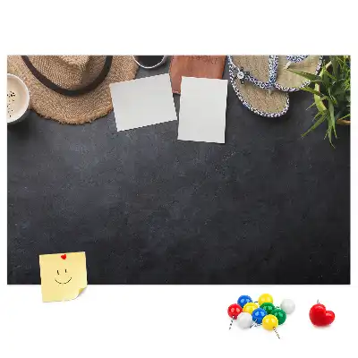 Memobord van kurk Vakantie