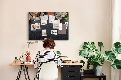Memobord van kurk Vakantie