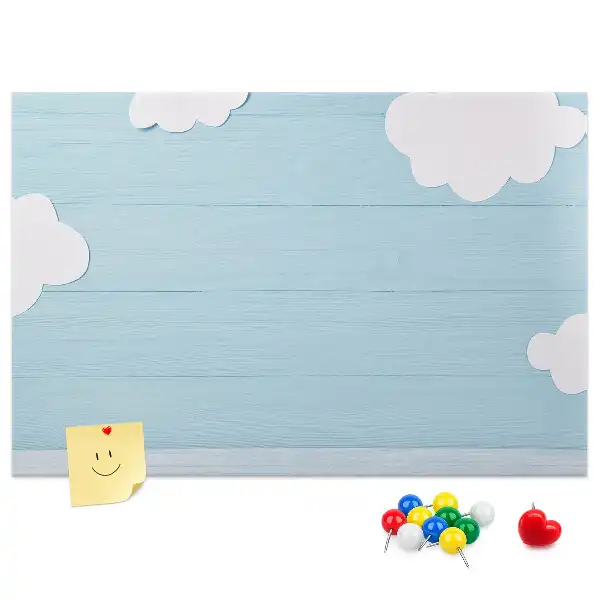 Kurk prikbord Schoolbord voor kinderen