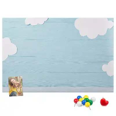Kurk prikbord Schoolbord voor kinderen