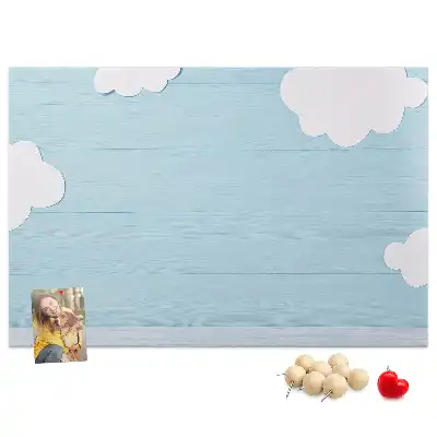 Kurk prikbord Schoolbord voor kinderen