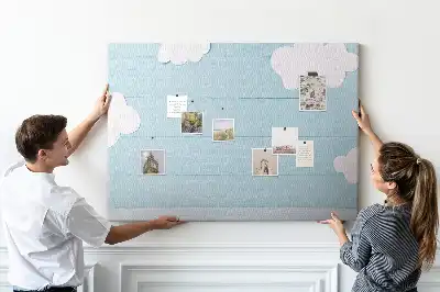 Kurk prikbord Schoolbord voor kinderen