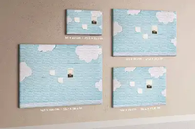 Kurk prikbord Schoolbord voor kinderen