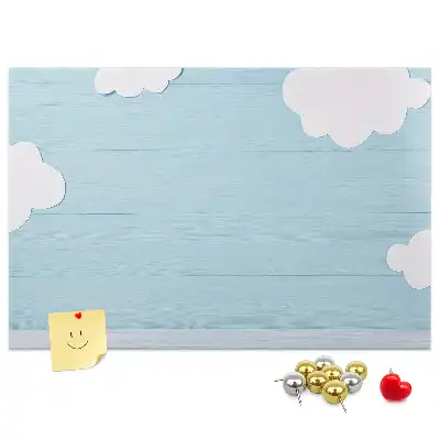 Kurk prikbord Schoolbord voor kinderen