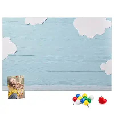 Kurk prikbord Schoolbord voor kinderen